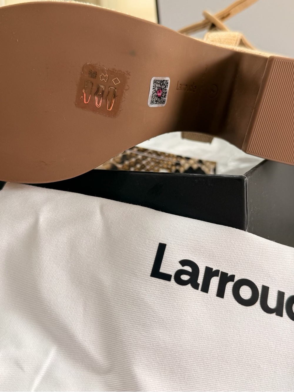 Shoe Box Label